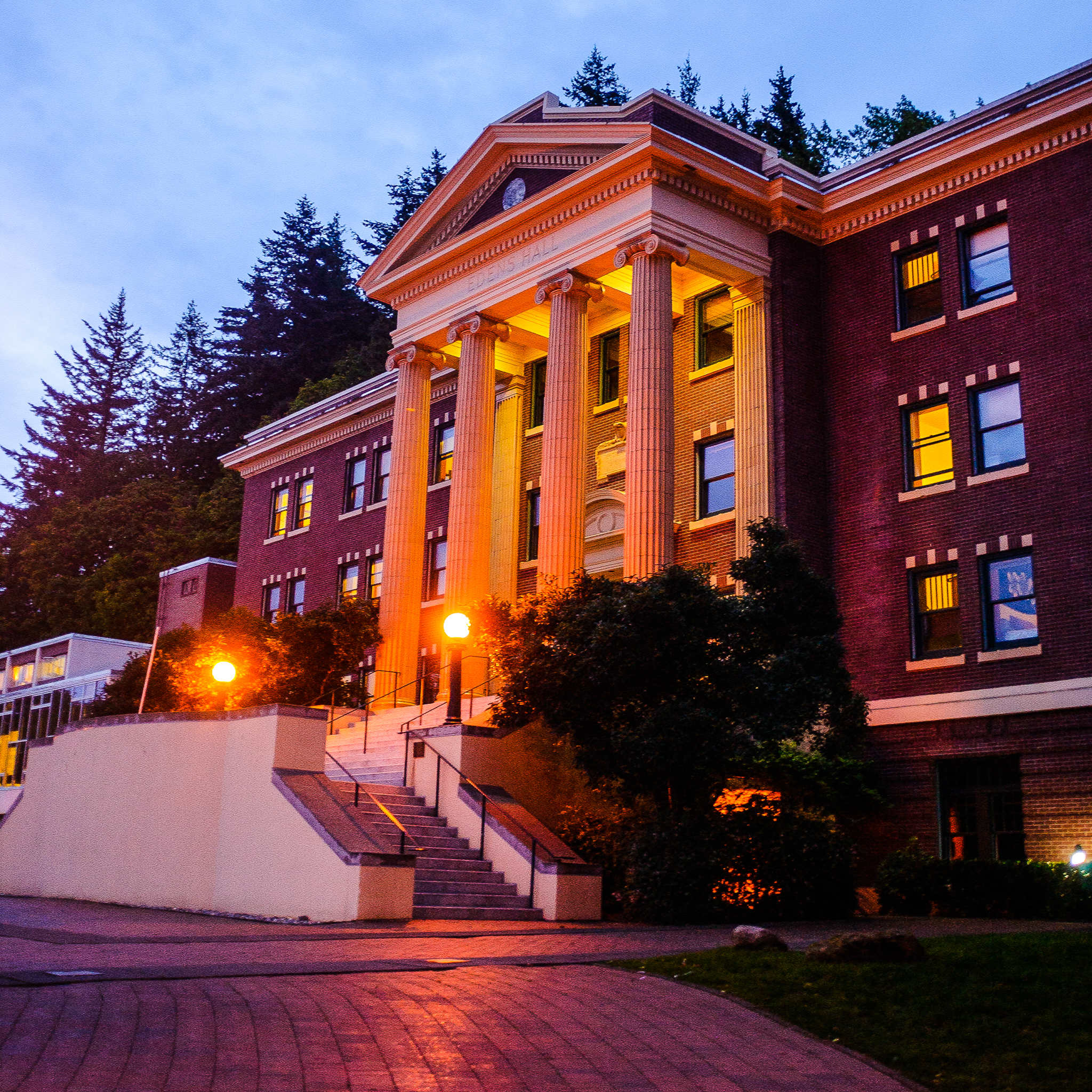 Image of the exterior of Eden's Hall on Western's campus. Joe Addison // AS Review